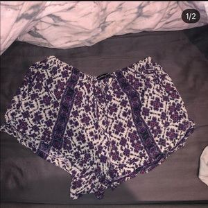 Brandy Melville Paisley Shorts